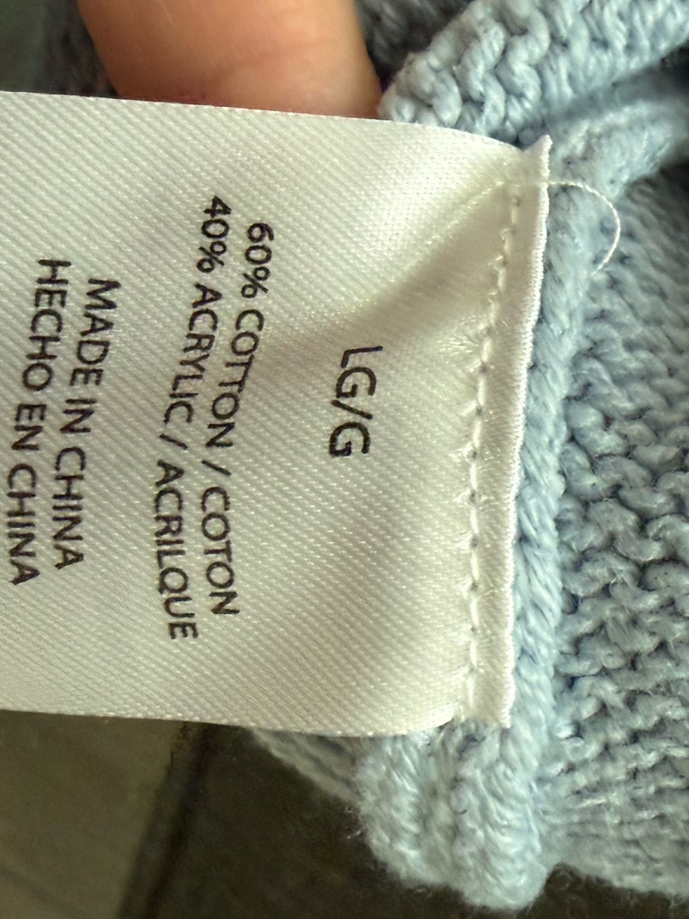 Mighty Fine|Pale Blue Crewneck knit Sweater-Red Lobster Novelty•Coastal Nautical - Picture 11 of 15
